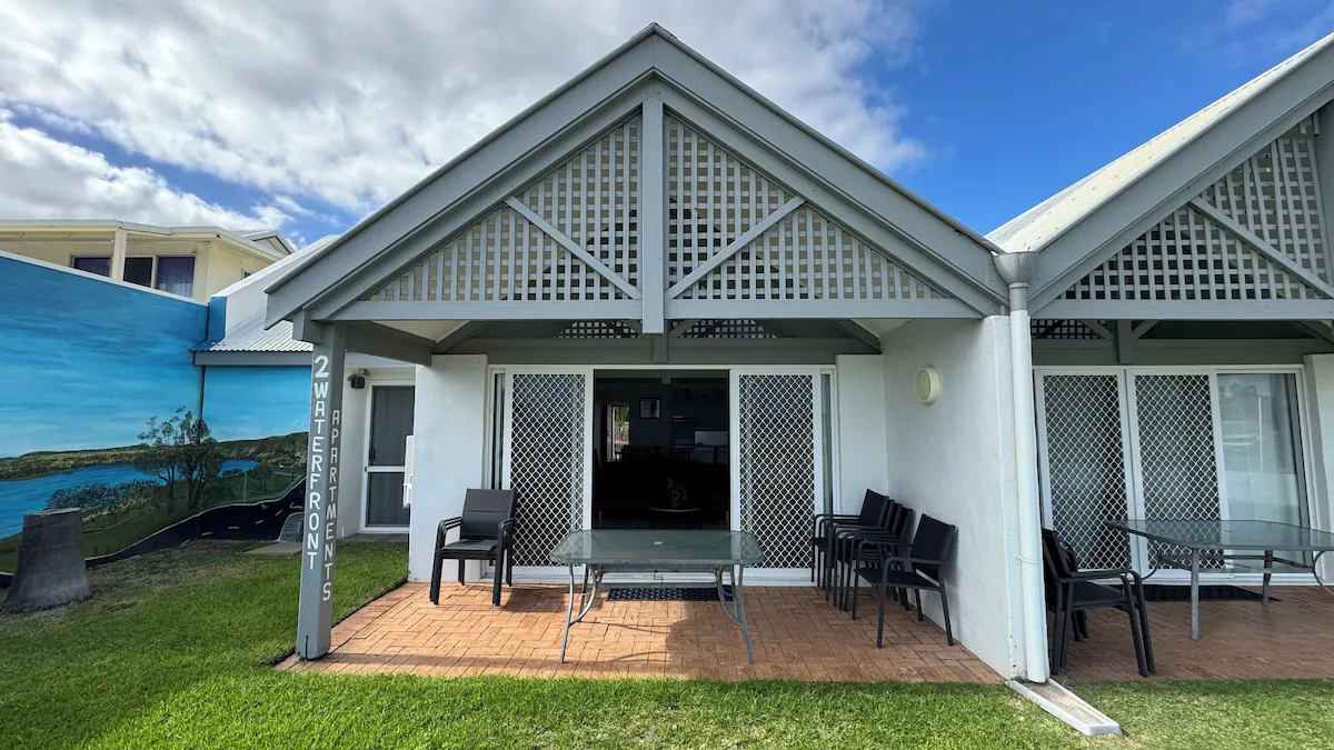 Waterfront holiday accommodation Kalbarri