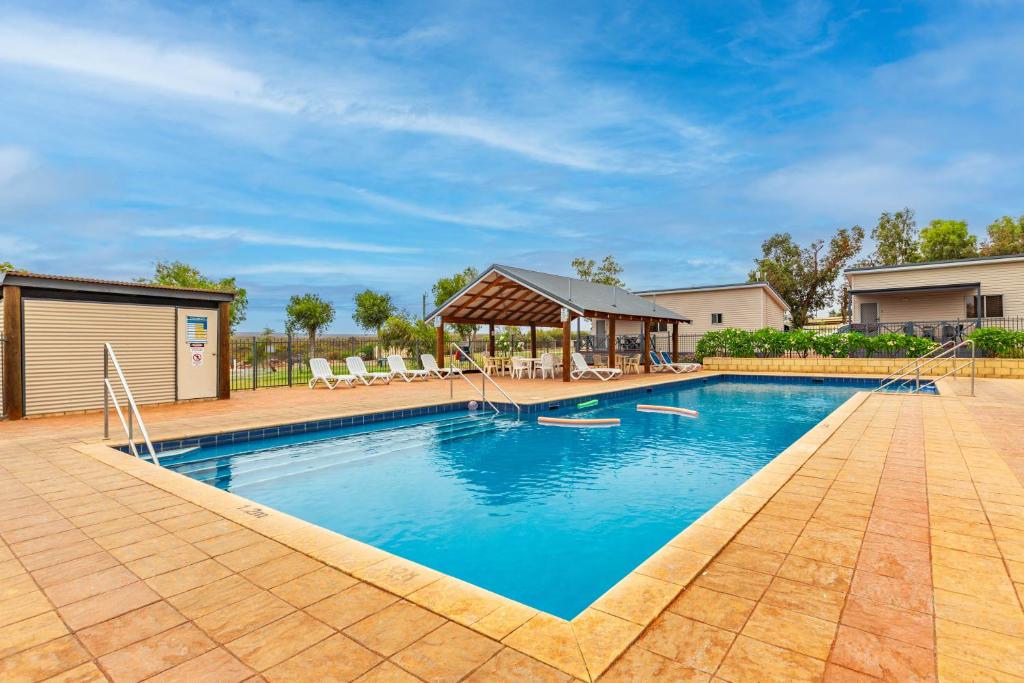 Kalbarri caravan parks with inviting pool areas